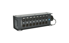 Stagebox audio profesional Klotz TrussLink 8x XLR 3p F||M - RMP 25p M8-channel - single ground